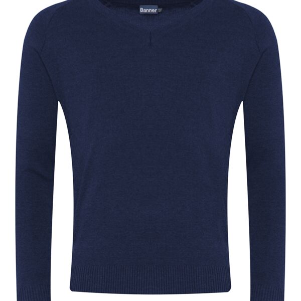 Banner 50/50 V Neck Pullover (New Badge) Thumbnail