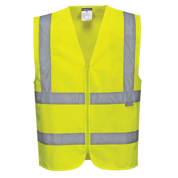 Hi-Vis Band and Brace Vest Zip Fastening Thumbnail