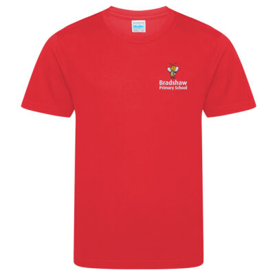Bradshaw Primary School Tech PE T-Shirt - Kids Sizes Thumbnail
